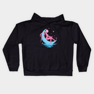 Moonlight Reflections Kids Hoodie